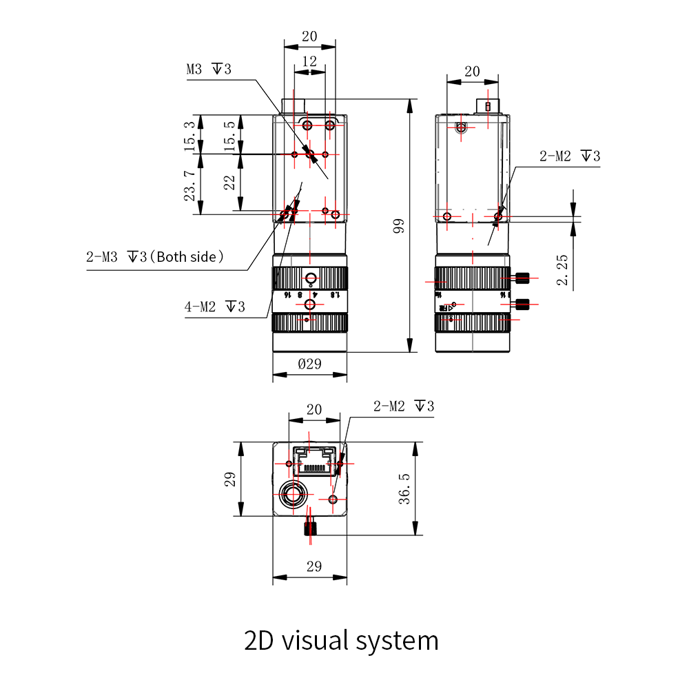 Gambar sistem versi 2D