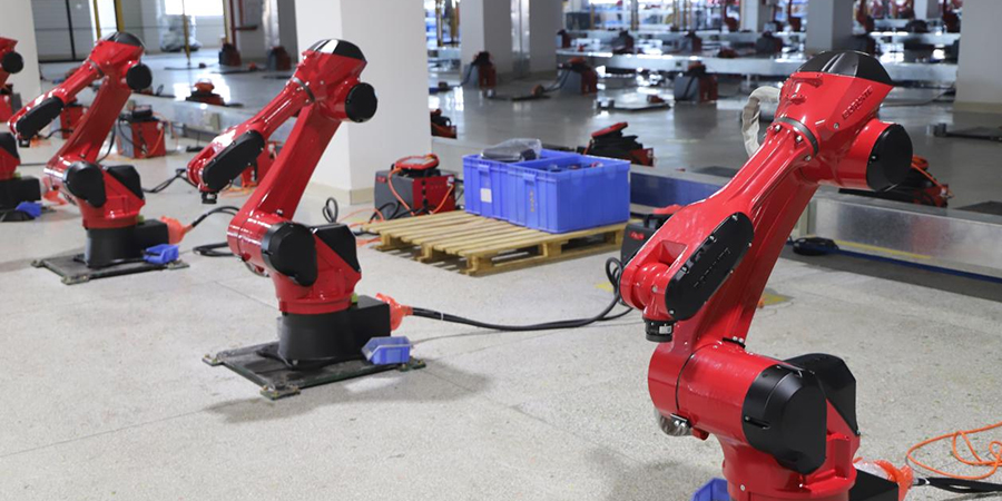 debugging process of industrial robot