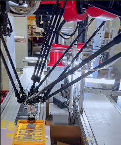 robot in verpakkingstoepassing