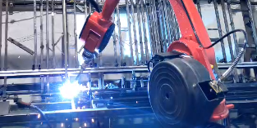 lengan robot pengelasan industri enam sumbu