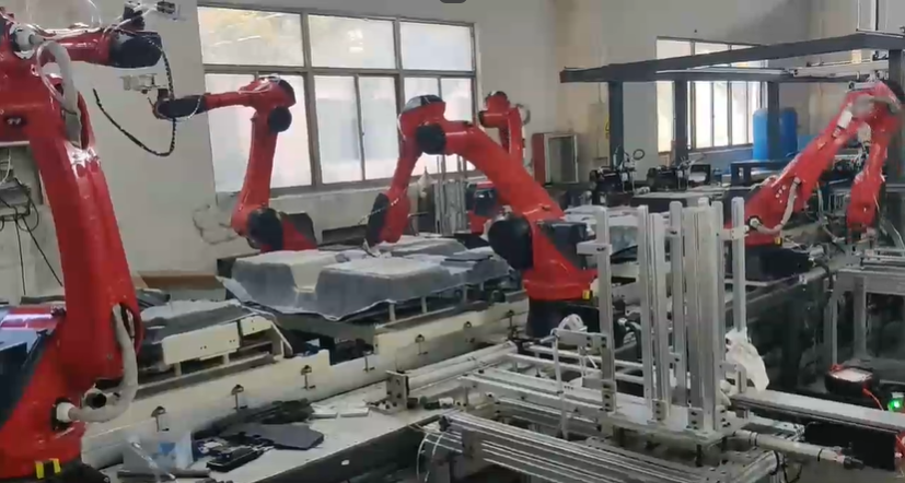 six axis spraying robot application cases