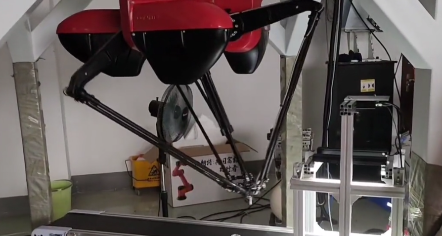 spider robot used in assembling